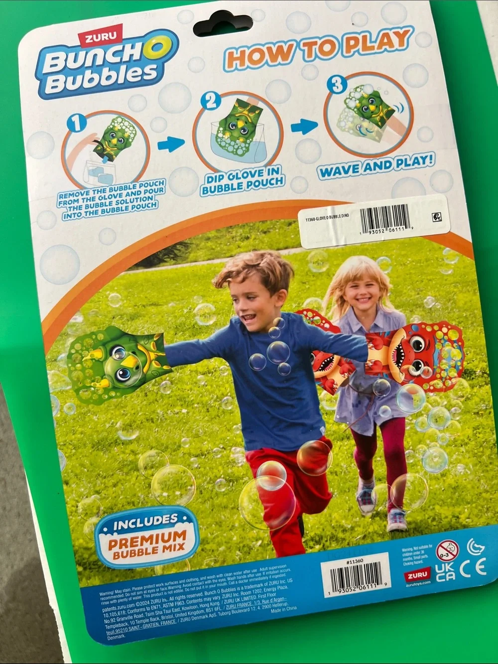 Buncho bubbles zuru glove